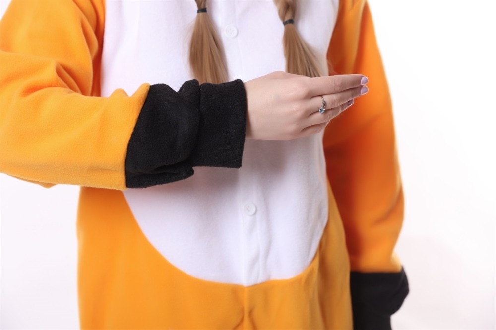HKSNG Winter Adult Animal Mike Duck Onesies Shark Cat Fox Kigurumi Pajamas Monkey Cartoon Costumes Jumpsuits Christmas Hooded