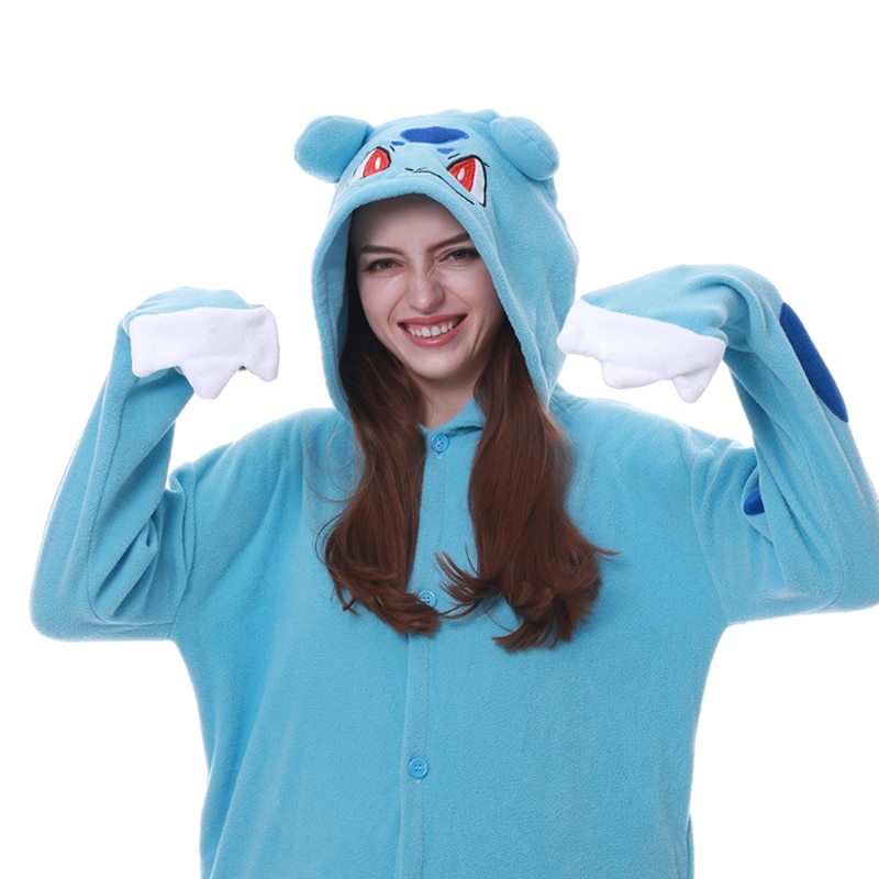 HKSNG 2021 New Arrival Adult Animal Frog Kigurumi Onesies Pajamas Cartoon Christmas Halloween Party Jumpsuits Homewear