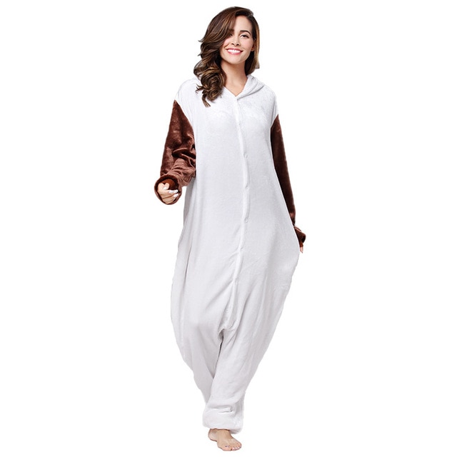HKSNG New Adult Animal Snowman Olaf Onesies Flannel Pajamas Cartoon Cosplay Costumes Party Jumpsuits Christmas Gift Kigurumi