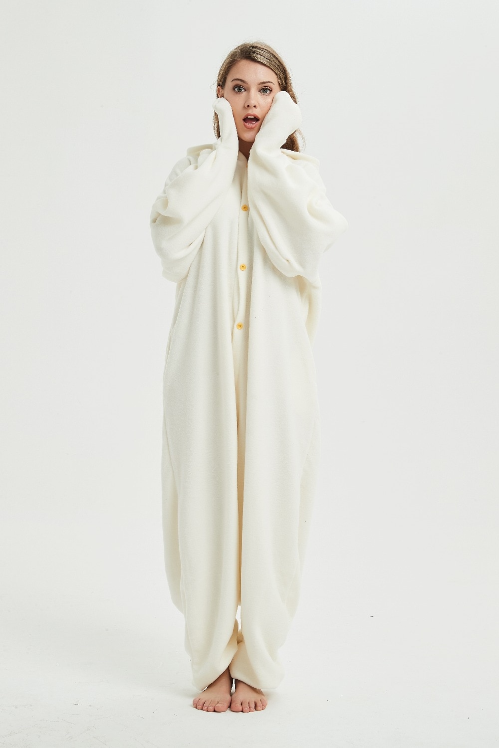 HKSNG Animal Adult Kigurumi White Chicken Onesies Cartoon Family Party Rooster Cock Pajamas Cosplay Costumes Sleepwear