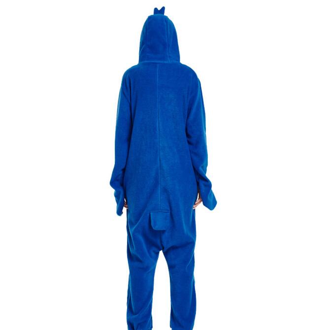 HKSNG Adult Blue Penguin Kigurumi Onesie Pajamas Cartoon Cute Halloween Family Party Costumes Jumpsuits Pyjamas Outfits