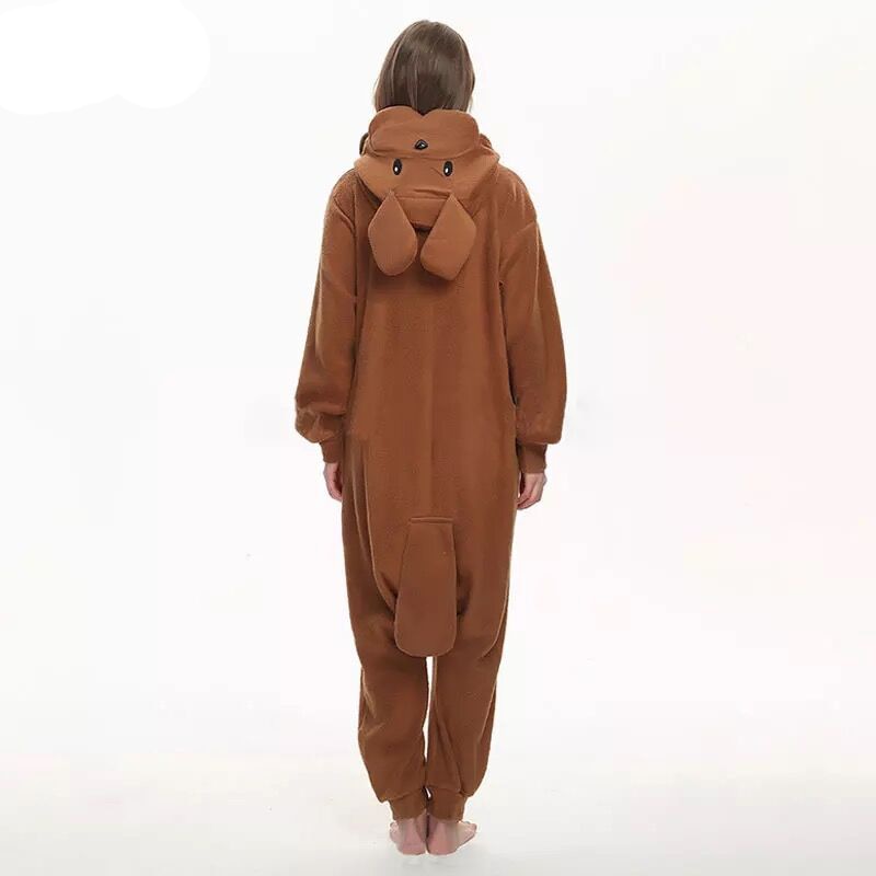 HKSNG Animal Teddy Dog Onesie Kigurumi Adult Pajamas Soft Fleece Family Party Cosplay Costumes Jumpsuits Hooded HKSNG Animal Teddy Dog Onesie Kigurumi Adult Pajamas Soft Fleece Family Party Cosplay Costumes Jumpsuits Hooded