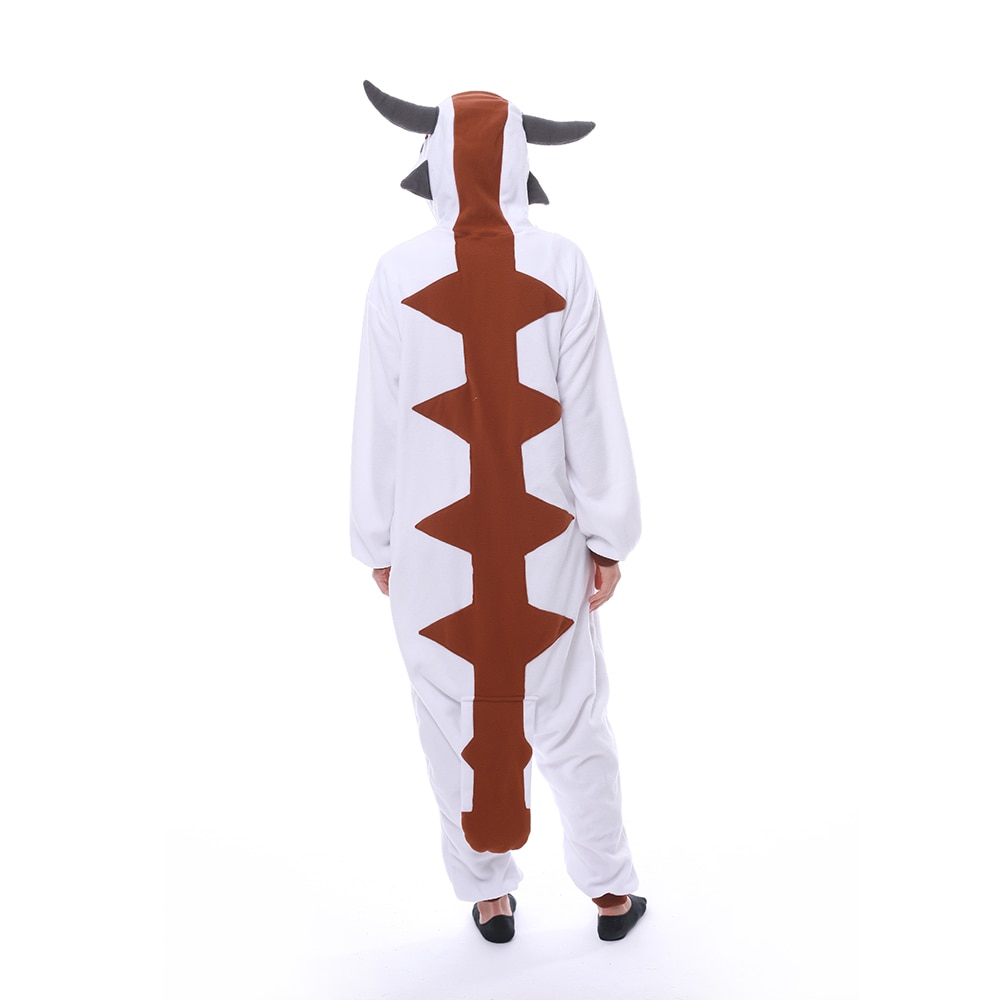 HKSNG 2021 New Arrival Adult Animal Brown Bull Kigurumi Onesies Pajamas Cartoon Christmas Halloween Party Jumpsuits Homewear