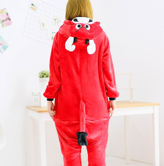 HKSNG Adult Bull Kigurumi Onesie Pajamas Flannel Family Party Costumes Jumpsuits Homewear Suit Outfits