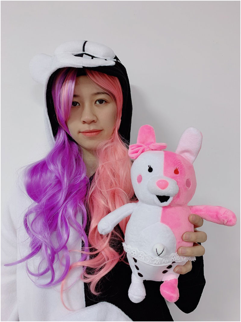 Danganronpa Monokuma Kigurumis With Toy Funny Cute Couples Onesie Festival Gift Women Overalls Sleepwear Pajama Adult Suit
