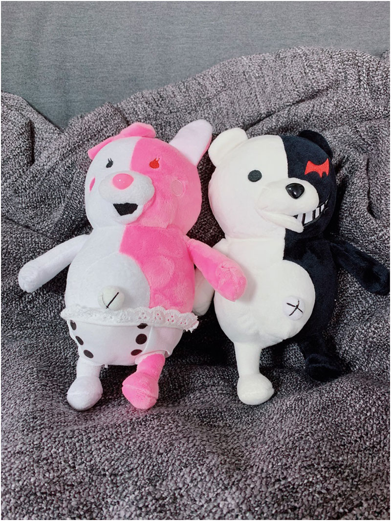 Danganronpa Monokuma Kigurumis With Toy Funny Cute Couples Onesie Festival Gift Women Overalls Sleepwear Pajama Adult Suit