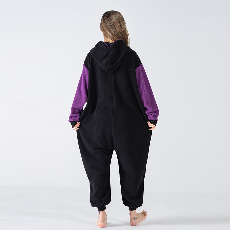 Halloween Spider Onesie Unisex Kigurumis Women Pajama Funny Cute Overall Adult Winter Homewear Black Festival Outfit Button Halloween Spider Onesie Unisex Kigurumis Women Pajama Funny Cute Overall Adult Winter Homewear Black Festival Outfit Button