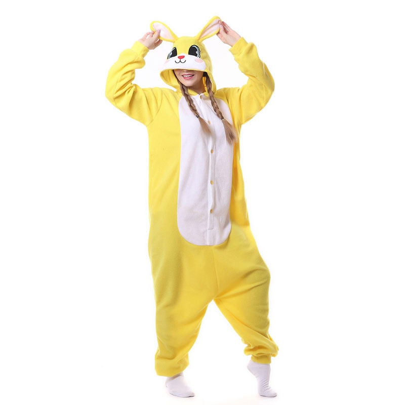 6 Models Rabbits Onesie Cute Kigurumis Pink White Polar Fleece Animal Pajama Bunny Suit Carnival Holiday Outfit Winter Sleepwear 6 Models Rabbits Onesie Cute Kigurumis Pink White Polar Fleece Animal Pajama Bunny Suit Carnival Holiday Outfit Winter Sleepwear