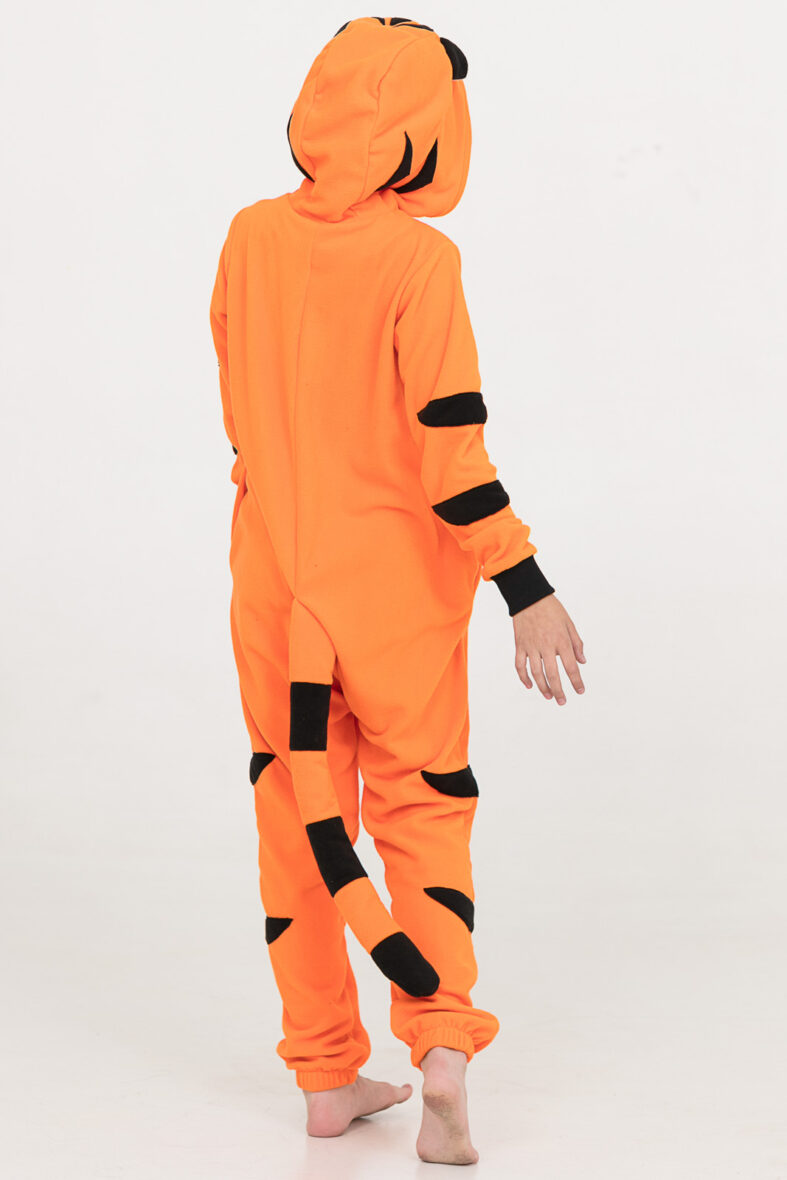 Bengal Tiger Soft Polar Fleece Kigurumi Onesie Pajama For Adults