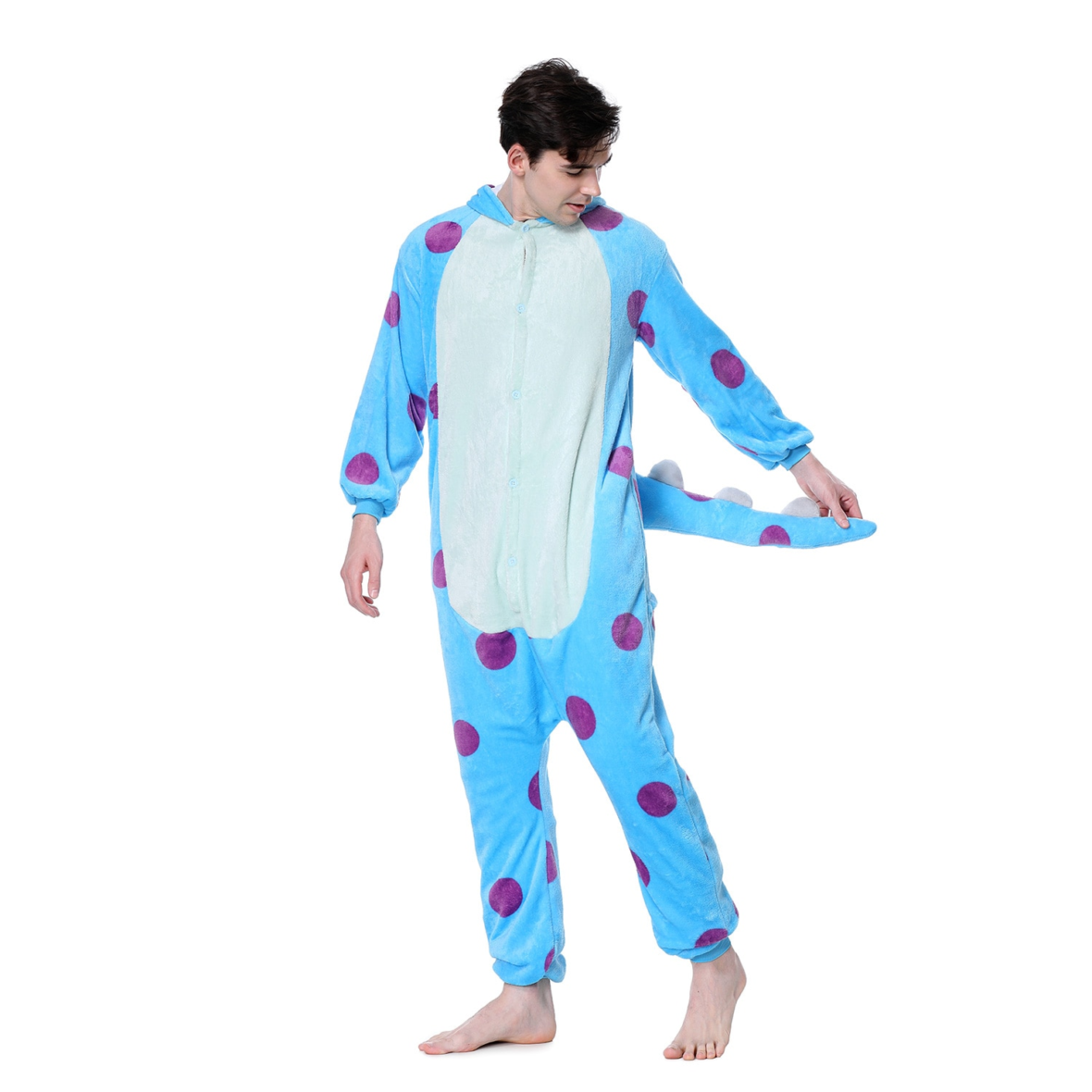 MGOGO Soft Polar Fleece Kigurumi Onesie Pajama For Adults