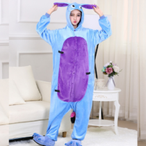 Animal Donkey Soft Polar Fleece Kigurumi Onesie Pajama For Adults