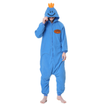 Mr Meeseeks Soft Polar Fleece Kigurumi Onesie Pajama For Adults