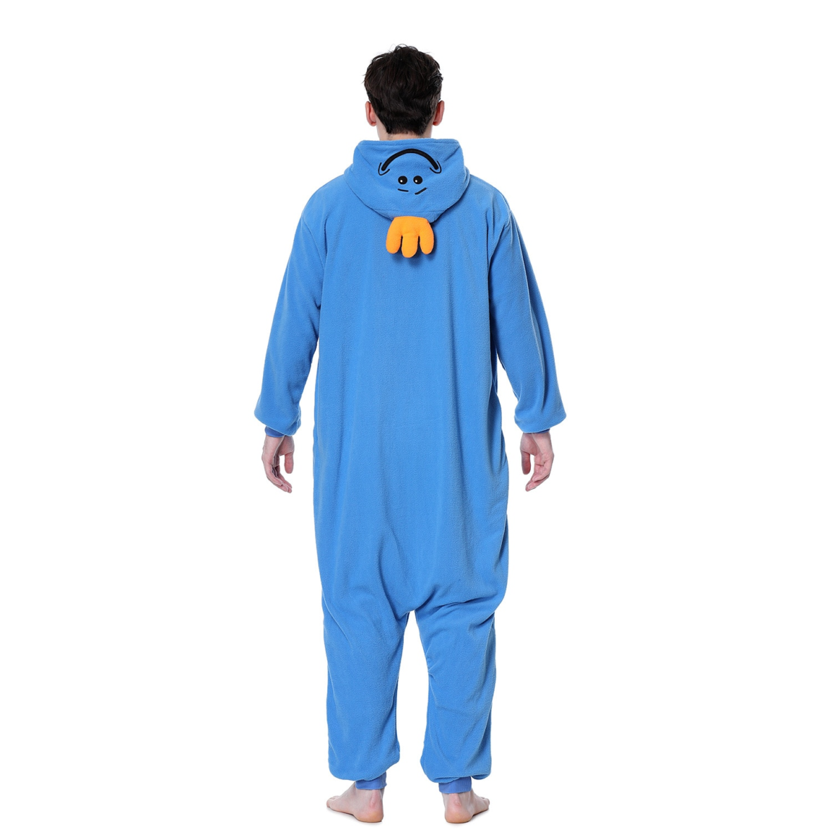 Mr Meeseeks Soft Polar Fleece Kigurumi Onesie Pajama For Adults