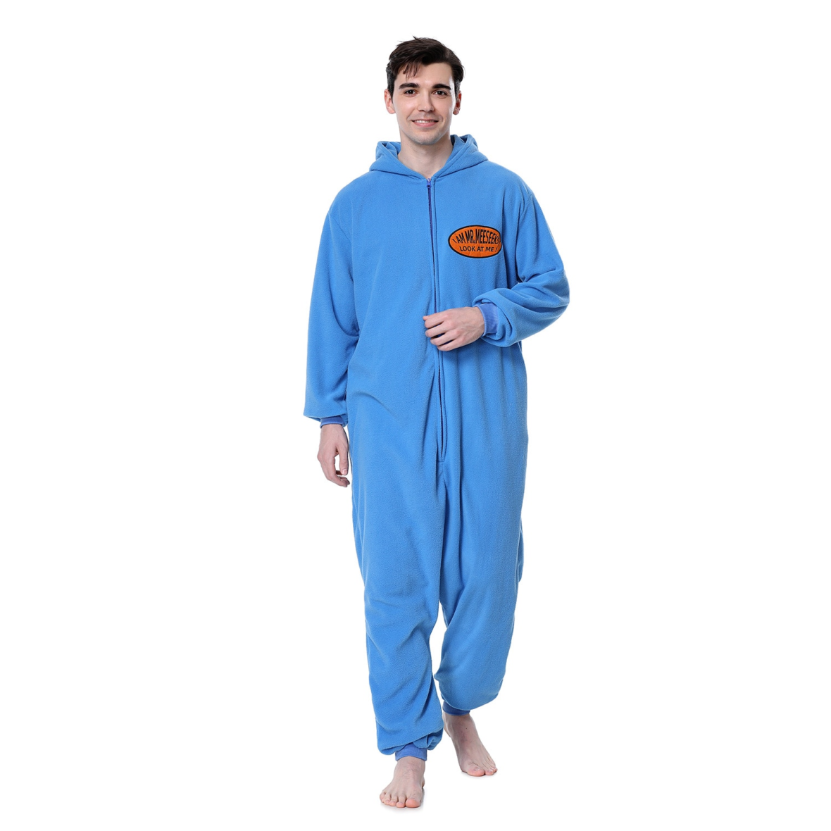 Mr Meeseeks Soft Polar Fleece Kigurumi Onesie Pajama For Adults