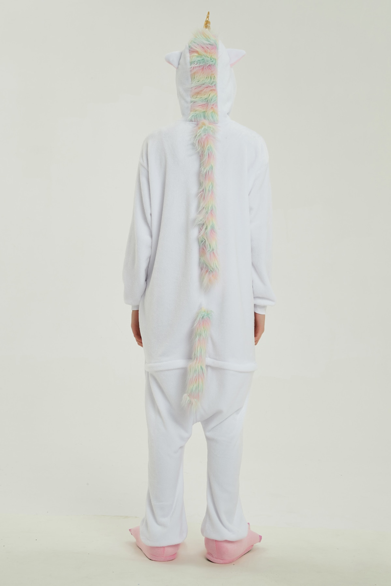 Unicorn Soft Polar Fleece Kigurumi Onesie Pajama For Adults