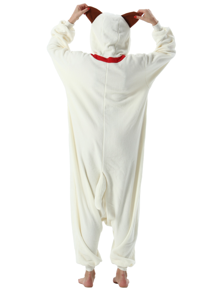 Pug Pekingese Soft Polar Fleece Kigurumi Onesie Pajama For Adults