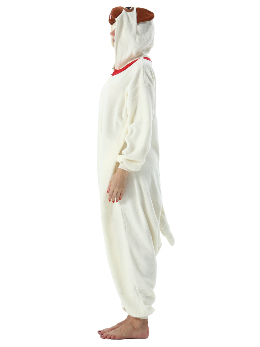 Pug Pekingese Soft Polar Fleece Kigurumi Onesie Pajama For Adults