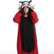 Ladybug Soft Polar Fleece Kigurumi Onesie Pajama For Adults