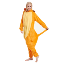 Lion Polar Fleece Kigurumi Onesie Soft Pajama For Adults