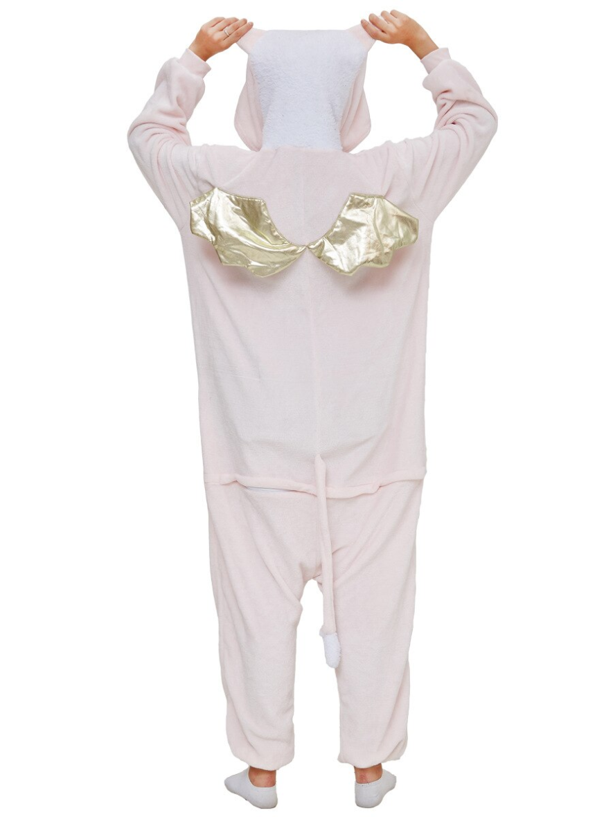 Rat Soft Polar Fleece Kigurumi Onesie Pajama For Adults