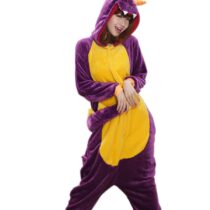 Spyro Soft Polar Fleece Kigurumi Onesie Pajama For Adults