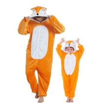 Baby Animal Fox Polar Fleece Kigurumi Onesie Pajama Costume For Infant/Toddler