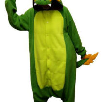 Chinese Dragon Polar Fleece Soft Kigurumi Onesie Pajama For Adults