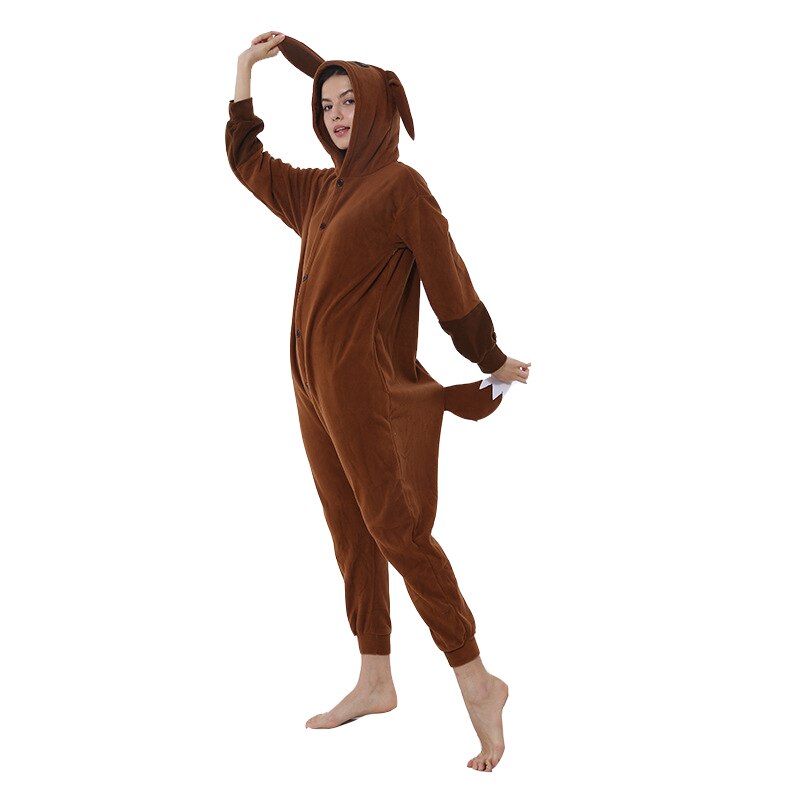Pokemon Cosplay Costume Eevee Onesie Pajamas For Halloween Cartoon Christmas Women One-Piece Kigurumi Anime Full Body Pijama Pokemon Cosplay Costume Eevee Onesie Pajamas For Halloween Cartoon Christmas Women One-Piece Kigurumi Anime Full Body Pijama