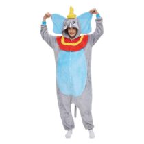Blue Dumbo Soft Polar Fleece Kigurumi Onesie Pajama For Adults (Copy)