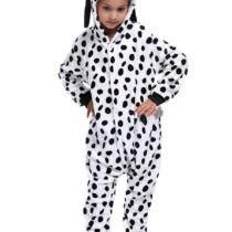 Dalmataian Soft Polar Fleece Kigurumi Onesie Pajama For Kids
