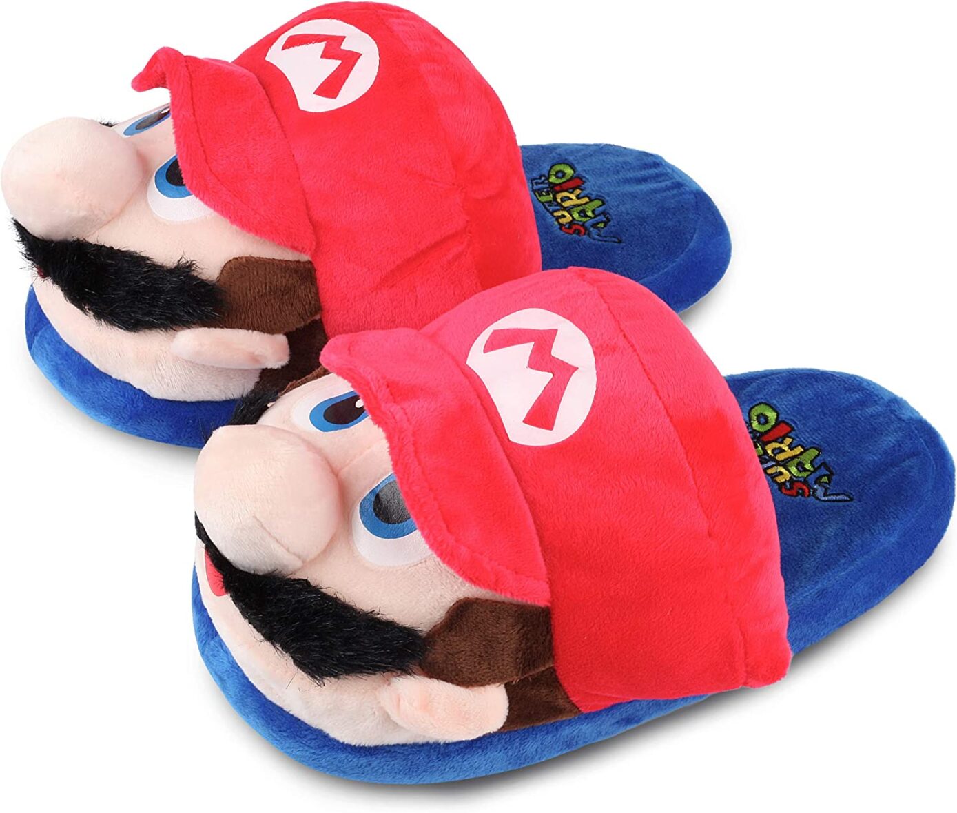 Mario Shape Soft Slippers For Adults