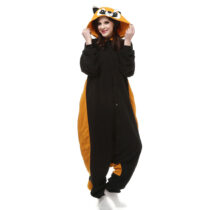 Red Panda Soft Polar Fleece Kigurumi Onesie Pajama For Adults