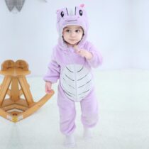 Rhinoceros Polar Fleece Kigurumi Onesie Pajama Costume For Infant/Toddler