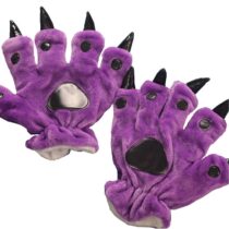 Animals Paw Shape Claw Gloves For Adults