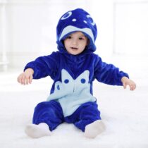 Fish Polar Fleece Kigurumi Onesie Pajama Costume For Infant/Toddler