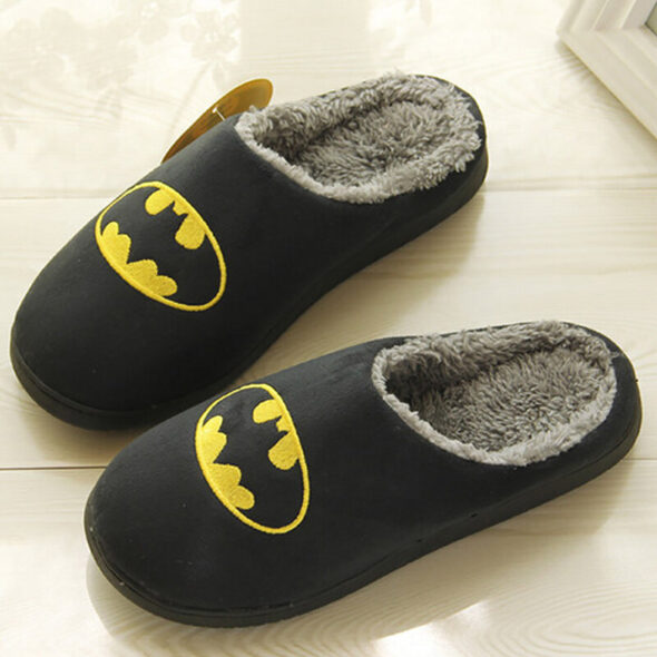 Batman Shape Soft Slippers For Adults - ShopKigurumi.com - Animal ...
