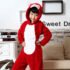 Red Fox Polar Fleece Kigurumi Onesie Soft Pajama For Kids
