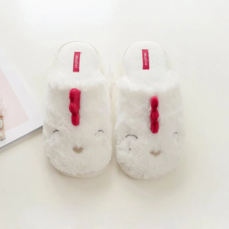 Chicken Shape Soft Slippers For Adults