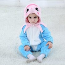 Octopus Soft Polar Fleece Kigurumi Onesie Pajama Costume For Infant/Toddler